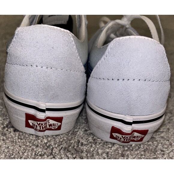 VANS SK8-LOW (UTILITY POP) Light BLUE/WHITE Size 5.0 Men’s 6.5 Women’s - Picture 8 of 13